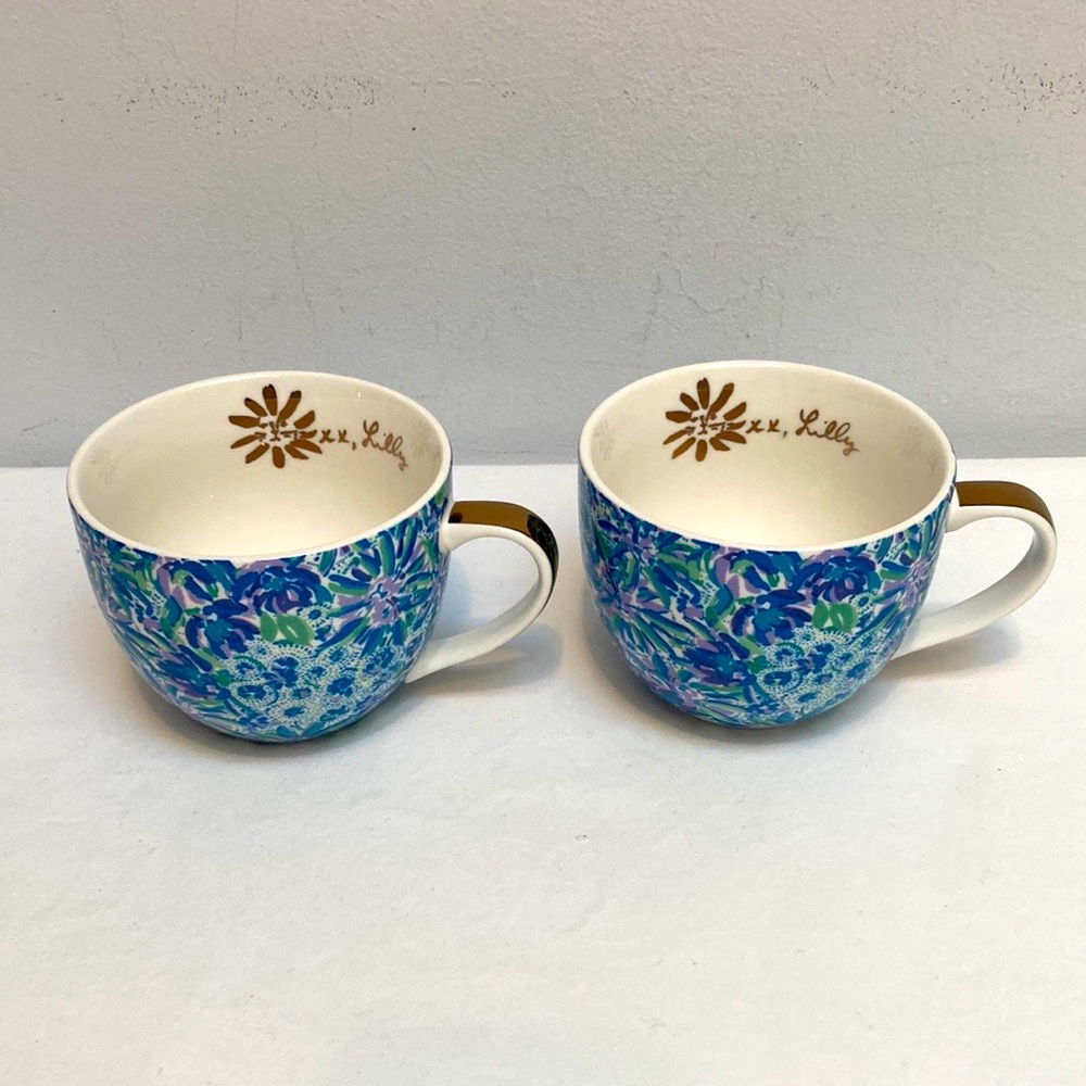 Lilly Pulitzer Ceramic Mugs (set of 2)